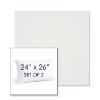 Picture of Linville Snow | Set of 2 | 24" X 26" Sunbrella Outdoor Throw Pillows with Premium Inserts
