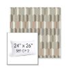 Picture of Precise Fawn | Set of 2 | 24" X 26" Sunbrella Outdoor Throw Pillows with Premium Inserts
