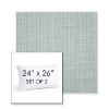 Picture of Proven Seaglass | Set of 2 | 24" X 26" Sunbrella Outdoor Throw Pillows with Premium Inserts