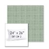 Picture of Wadi Tortuga | Set of 2 | 24" X 26" Sunbrella Outdoor Throw Pillows with Premium Inserts