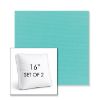 Picture of Canvas Aruba | Set of 2 | 16" Sunbrella Boxed Square Outdoor Throw Pillows with Premium Inserts