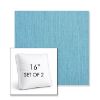 Picture of Cast Horizon | Set of 2 | 16" Sunbrella Boxed Square Outdoor Throw Pillows with Premium Inserts