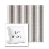 Picture of Costa Jetty | Set of 2 | 16" Sunbrella Boxed Square Outdoor Throw Pillows with Premium Inserts