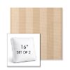 Picture of Expressive Sparrow | Set of 2 | 16" Sunbrella Boxed Square Outdoor Throw Pillows with Premium Inserts