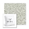 Picture of Exquisite Aloe | Set of 2 | 16" Sunbrella Boxed Square Outdoor Throw Pillows with Premium Inserts