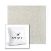 Picture of Frond Spring | Set of 2 | 16" Sunbrella Boxed Square Outdoor Throw Pillows with Premium Inserts
