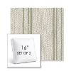 Picture of Harvest Nile | Set of 2 | 16" Sunbrella Boxed Square Outdoor Throw Pillows with Premium Inserts