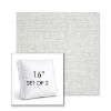 Picture of Idol Cloud | Set of 2 | 16" Sunbrella Boxed Square Outdoor Throw Pillows with Premium Inserts