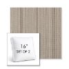 Picture of Influence Cocoon | Set of 2 | 16" Sunbrella Boxed Square Outdoor Throw Pillows with Premium Inserts