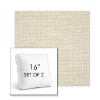 Picture of Kudos Mortar | Set of 2 | 16" Sunbrella Boxed Square Outdoor Throw Pillows with Premium Inserts
