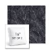 Picture of Palma Bahama | Set of 2 | 16" Sunbrella Boxed Square Outdoor Throw Pillows with Premium Inserts