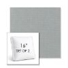 Picture of Play Sky | Set of 2 | 16" Sunbrella Boxed Square Outdoor Throw Pillows with Premium Inserts