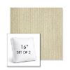 Picture of Posh Dove | Set of 2 | 16" Sunbrella Boxed Square Outdoor Throw Pillows with Premium Inserts