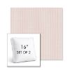 Picture of Replay Cameo | Set of 2 | 16" Sunbrella Boxed Square Outdoor Throw Pillows with Premium Inserts