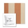 Picture of Rothko Lobster Roll | Set of 2 | 16" Sunbrella Boxed Square Outdoor Throw Pillows with Premium Inserts