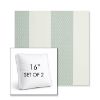 Picture of Rothko Seahorse | Set of 2 | 16" Sunbrella Boxed Square Outdoor Throw Pillows with Premium Inserts
