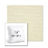 Picture of Sailcloth Sailor | Set of 2 | 16" Sunbrella Boxed Square Outdoor Throw Pillows with Premium Inserts