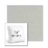 Picture of Sailcloth Seagull | Set of 2 | 16" Sunbrella Boxed Square Outdoor Throw Pillows with Premium Inserts