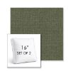 Picture of Source Tile | Set of 2 | 16" Sunbrella Boxed Square Outdoor Throw Pillows with Premium Inserts