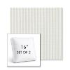 Picture of Tap Pear | Set of 2 | 16" Sunbrella Boxed Square Outdoor Throw Pillows with Premium Inserts