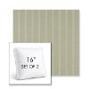 Picture of Unwind Rainwashed | Set of 2 | 16" Sunbrella Boxed Square Outdoor Throw Pillows with Premium Inserts