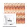 Picture of Valley Desert | Set of 2 | 16" Sunbrella Boxed Square Outdoor Throw Pillows with Premium Inserts