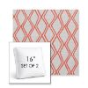 Picture of Voyage Tamale | Set of 2 | 16" Sunbrella Boxed Square Outdoor Throw Pillows with Premium Inserts