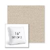 Picture of Wander Pilat | Set of 2 | 16" Sunbrella Boxed Square Outdoor Throw Pillows with Premium Inserts