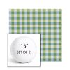 Picture of Above Mantis | Set of 2 | 16" Sunbrella Boxed Round Outdoor Throw Pillows with Premium Inserts
