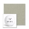 Picture of Abstraction Sage | Set of 2 | 16" Sunbrella Boxed Round Outdoor Throw Pillows with Premium Inserts