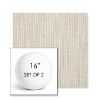 Picture of Adena Sand | Set of 2 | 16" Sunbrella Boxed Round Outdoor Throw Pillows with Premium Inserts