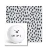 Picture of Agra Indigo | Set of 2 | 16" Sunbrella Boxed Round Outdoor Throw Pillows with Premium Inserts