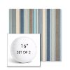 Picture of Ascend Spa | Set of 2 | 16" Sunbrella Boxed Round Outdoor Throw Pillows with Premium Inserts