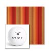Picture of Astoria Sunset | Set of 2 | 16" Sunbrella Boxed Round Outdoor Throw Pillows with Premium Inserts