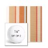 Picture of Beaming Mojave | Set of 2 | 16" Sunbrella Boxed Round Outdoor Throw Pillows with Premium Inserts