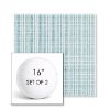 Picture of Benson Lagoon | Set of 2 | 16" Sunbrella Boxed Round Outdoor Throw Pillows with Premium Inserts