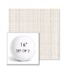 Picture of Benson Sand | Set of 2 | 16" Sunbrella Boxed Round Outdoor Throw Pillows with Premium Inserts