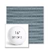 Picture of Boardwalk Surf Shop | Set of 2 | 16" Sunbrella Boxed Round Outdoor Throw Pillows with Premium Inserts