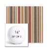 Picture of Brannon Redwood | Set of 2 | 16" Sunbrella Boxed Round Outdoor Throw Pillows with Premium Inserts