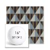 Picture of Buoy Cape Cod | Set of 2 | 16" Sunbrella Boxed Round Outdoor Throw Pillows with Premium Inserts