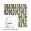 Picture of Buoy Key West | Set of 2 | 16" Sunbrella Boxed Round Outdoor Throw Pillows with Premium Inserts
