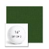 Picture of Canvas Calathea | Set of 2 | 16" Sunbrella Boxed Round Outdoor Throw Pillows with Premium Inserts