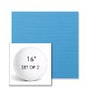 Picture of Canvas Capri | Set of 2 | 16" Sunbrella Boxed Round Outdoor Throw Pillows with Premium Inserts