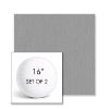 Picture of Canvas Lead Chine | Set of 2 | 16" Sunbrella Boxed Round Outdoor Throw Pillows with Premium Inserts