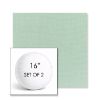 Picture of Canvas Spa | Set of 2 | 16" Sunbrella Boxed Round Outdoor Throw Pillows with Premium Inserts