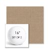 Picture of Canvas Trush | Set of 2 | 16" Sunbrella Boxed Round Outdoor Throw Pillows with Premium Inserts