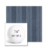 Picture of Carlo Denim | Set of 2 | 16" Sunbrella Boxed Round Outdoor Throw Pillows with Premium Inserts