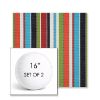 Picture of Carousel Confetti | Set of 2 | 16" Sunbrella Boxed Round Outdoor Throw Pillows with Premium Inserts