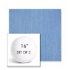 Picture of Cast Ocean | Set of 2 | 16" Sunbrella Boxed Round Outdoor Throw Pillows with Premium Inserts