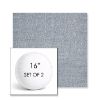 Picture of Chartres Rainfall | Set of 2 | 16" Sunbrella Boxed Round Outdoor Throw Pillows with Premium Inserts